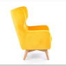 Кресло MARVEL  Halmar (желтый/натуральный)} заказать в Курске по цене 34 406 руб. с доставкой в Курск