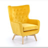 Кресло MARVEL  Halmar (желтый/натуральный)} заказать в Курске по цене 34 406 руб. с доставкой в Курск