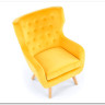 Кресло MARVEL  Halmar (желтый/натуральный)} заказать в Курске по цене 34 406 руб. с доставкой в Курск