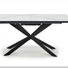 Стол обеденный Halmar DIESEL раскладной (белый мрамор/темно-серый/черный)} заказать в Курске по цене 73 944 руб. с доставкой в Курск