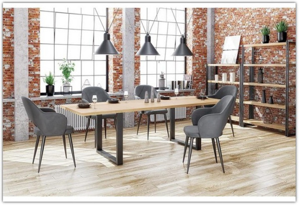 Стол обеденный Halmar RADUS 140x85 МДФ} заказать в Курске по цене 79 298 руб. с доставкой в Курск