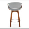 Барный стул Halmar H-123 (серый/орех)} заказать в Курске по цене 20 084 руб. с доставкой в Курск