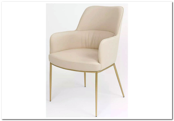 Стул BRUNO Milk Ti-02, PU / шампань, ®DISAUR} заказать в Курске по цене 15 850 руб. с доставкой в Курск