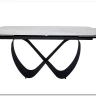 Стол обеденный Signal INFINITY Ceramic 160 раскладной (Nature Cloud белый/черный)} заказать в Курске по цене 201 851 руб. с доставкой в Курск