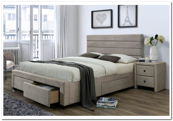 Кровать KAYLEON 160/200 Halmar} заказать в Курске по цене 90 627 руб. с доставкой в Курск