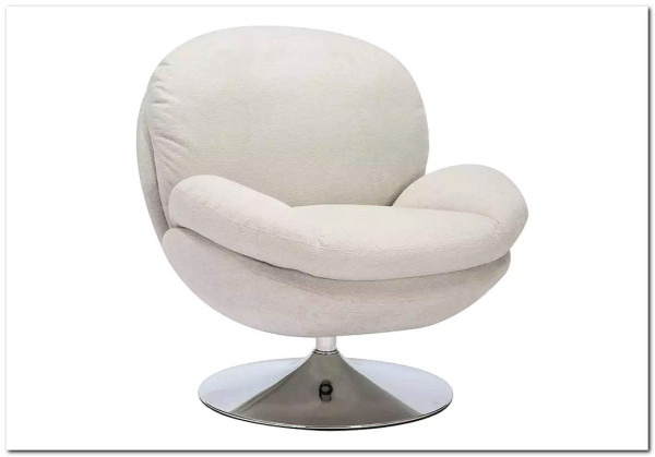 Кресло SIGNAL BRIGITTE Brego 22 (светло-бежевый/хром)} заказать в Курске по цене 41 646 руб. с доставкой в Курск