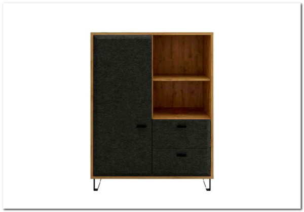 Тумба Грейс KOM1D2S BRW купить по цене 20 270 руб. в магазине Другая Мебель в Курске