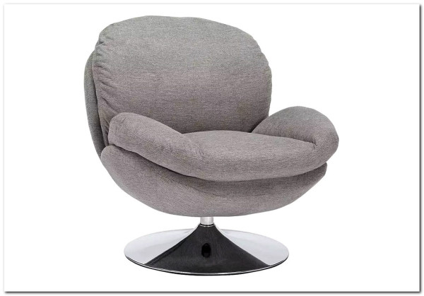 Кресло SIGNAL BRIGITTE Brego 07 серый/хром} заказать в Курске по цене 41 646 руб. с доставкой в Курск