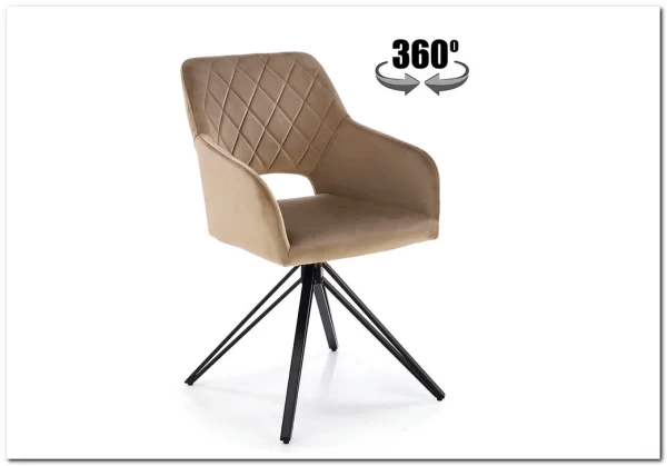 Стул кухонный Halmar K535 (бежевый/черный)} заказать в Курске по цене 13 851 руб. с доставкой в Курск