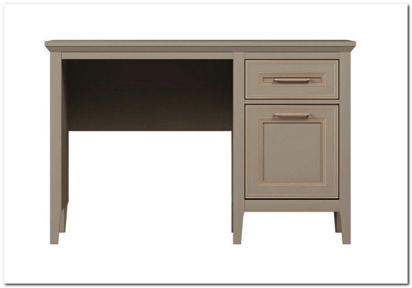 Стол письменный Classic BIU1D1S глиняный серый BRW} заказать в Курске по цене 26 510 руб. с доставкой в Курск