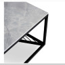 Стол журнальный Halmar INFINITY 2 (серый мрамор/черный)} заказать в Курске по цене 37 665 руб. с доставкой в Курск