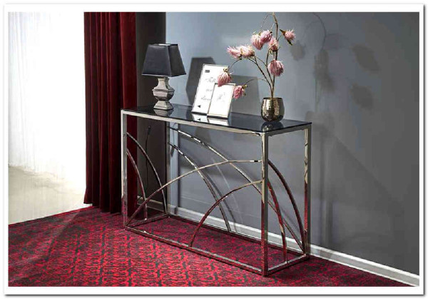 Консоль Halmar KN5 (дымчатый/серебристый)} заказать в Курске по цене 37 278 руб. с доставкой в Курск