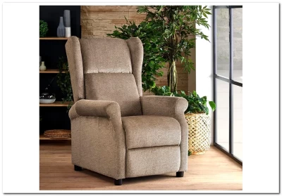 Кресло раскладное AGUSTIN  Halmar (бежевый)