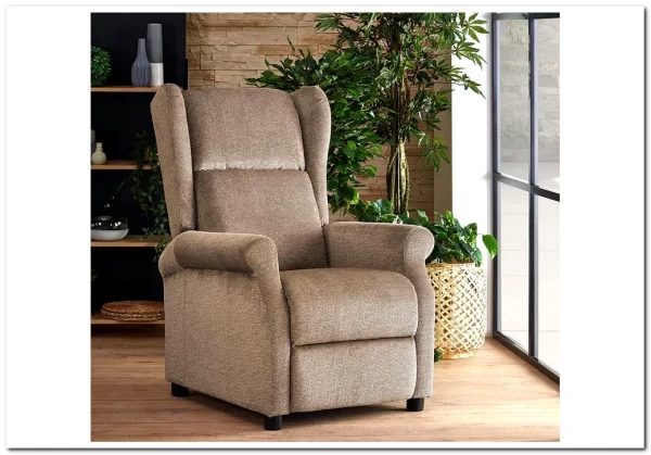 Кресло раскладное AGUSTIN  Halmar (бежевый)} заказать в Курске по цене 41 966 руб. с доставкой в Курск