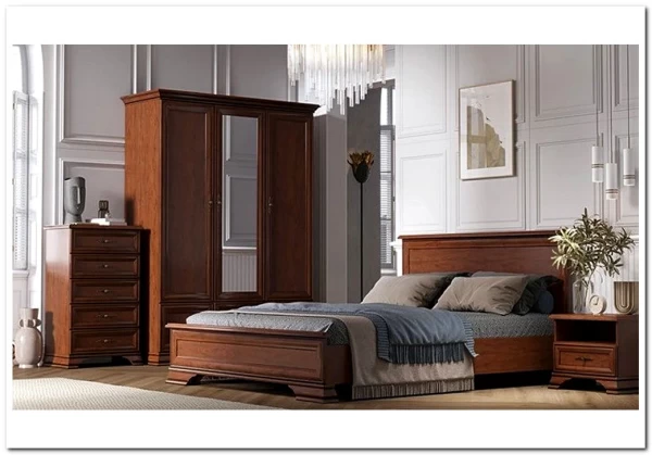 Мебель для спальни Кентаки каштан БРВ } заказать в Курске по цене 121 290 руб. с доставкой в Курск