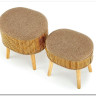 Комплект Halmar TICO, 2 пуфа (бежевый)} заказать в Курске по цене 14 850 руб. с доставкой в Курск