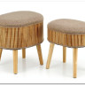 Комплект Halmar TICO, 2 пуфа (бежевый)} заказать в Курске по цене 14 850 руб. с доставкой в Курск