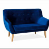 Диван Signal NORDIC 2 Velvet Bluvel 86 синий} заказать в Курске по цене 54 053 руб. с доставкой в Курск