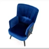 Кресло Halmar PAGONI (темно-синий/черный)} заказать в Курске по цене 43 019 руб. с доставкой в Курск