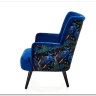 Кресло Halmar PAGONI (темно-синий/черный)} заказать в Курске по цене 43 019 руб. с доставкой в Курск