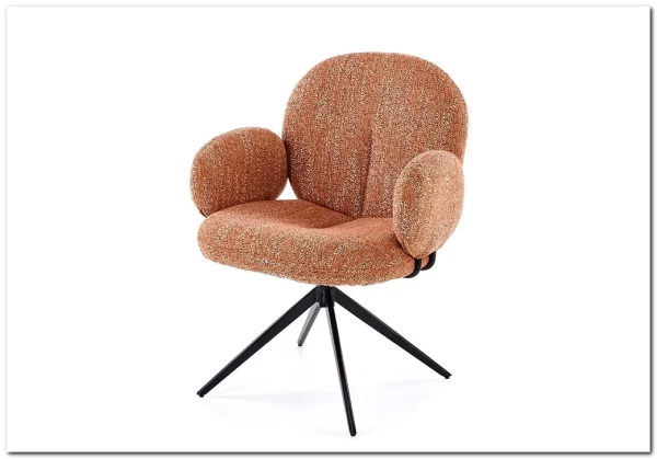 Стул кухонный Halmar K568 поворотный (корица/черный)} заказать в Курске по цене 16 522 руб. с доставкой в Курск