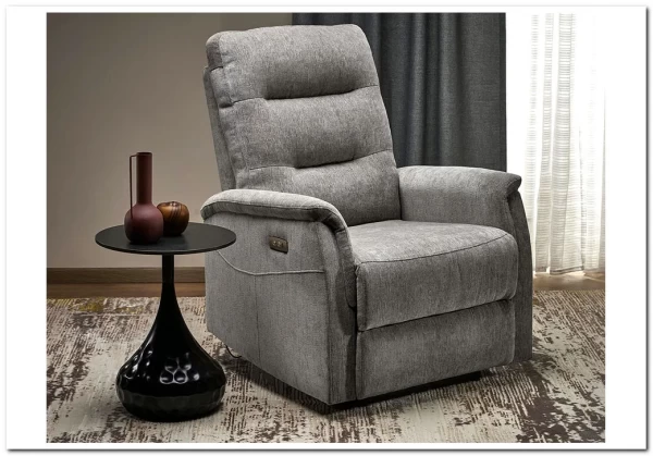 Кресло HALMAR JAMAL серый} заказать в Курске по цене 51 567 руб. с доставкой в Курск