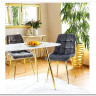 Стул кухонный Signal CHIC Velvet Bluvel 14 (серый/золотой)} заказать в Курске по цене 10 726 руб. с доставкой в Курск