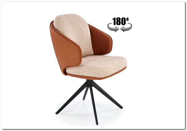 Стул кухонный Halmar K554 (коричневый/бежевый/черный)} заказать в Курске по цене 21 327 руб. с доставкой в Курск