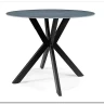 Стол обеденный Signal TALIA (эффект серого мрамора/черный)} заказать в Курске по цене 26 644 руб. с доставкой в Курск