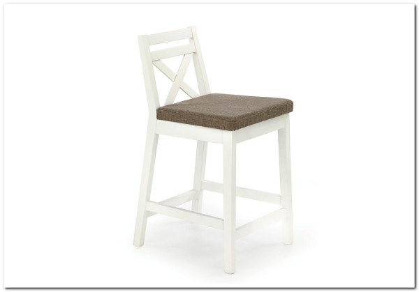 Стул кухонный Halmar BORYS LOW (белый)} заказать в Курске по цене 16 505 руб. с доставкой в Курск