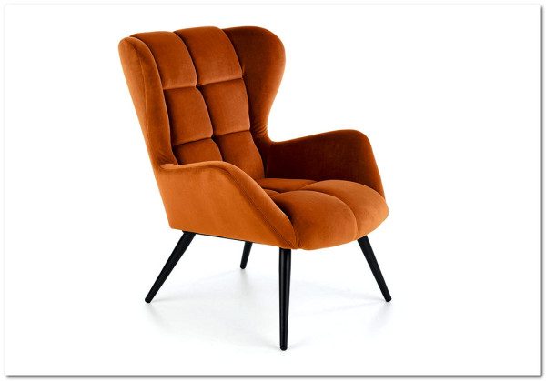 Кресло HALMAR TYRION корица/черный} заказать в Курске по цене 31 230 руб. с доставкой в Курск