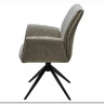 Стул YOZEF 360 град. поворот. KN01-04 Светло-серый, ткань / Черный, DISAUR} заказать в Курске по цене 15 700 руб. с доставкой в Курск