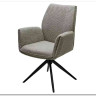 Стул YOZEF 360 град. поворот. KN01-04 Светло-серый, ткань / Черный, DISAUR} заказать в Курске по цене 15 700 руб. с доставкой в Курск