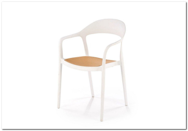 Стул кухонный Halmar K530 (белый/натуральный)} заказать в Курске по цене 7 652 руб. с доставкой в Курск