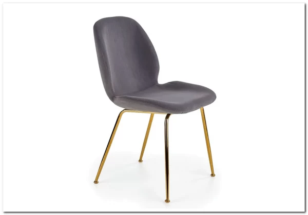 Стул кухонный Halmar K381 (серый/золотой)} заказать в Курске по цене 13 416 руб. с доставкой в Курск