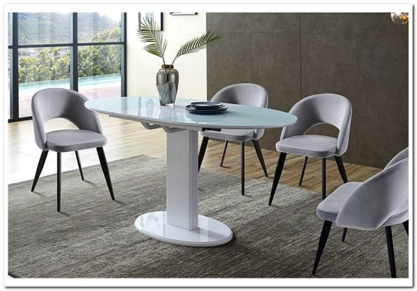 Стол B2396 раскладной овальный  } заказать в Курске по цене 52 700 руб. с доставкой в Курск