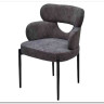 Стул VALTER AR627-3B Серый, ткань / Черный каркас, DISAUR} заказать в Курске по цене 12 850 руб. с доставкой в Курск