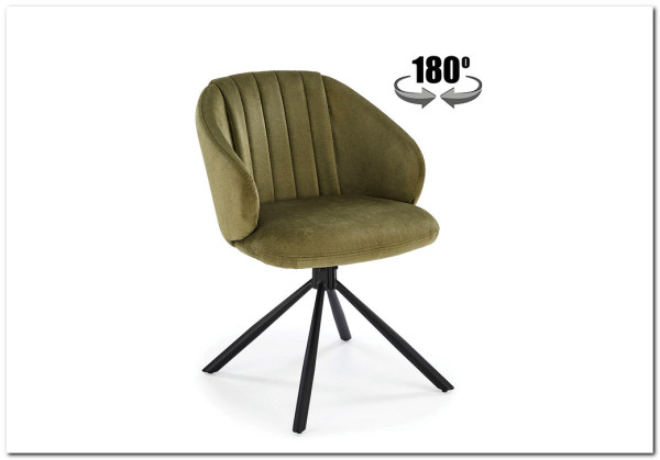 Стул кухонный Halmar K533 (оливковый/черный)} заказать в Курске по цене 16 850 руб. с доставкой в Курск