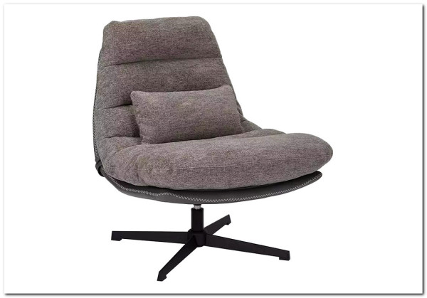 Кресло SIGNAL FELICIA Raven 07 (серый/серый/черный мат)} заказать в Курске по цене 39 807 руб. с доставкой в Курск