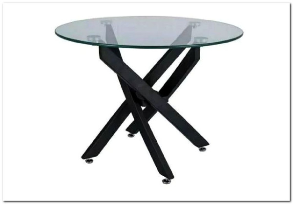 Стол журнальный Signal AGIS A (прозрачный/черный)} заказать в Курске по цене 12 742 руб. с доставкой в Курск