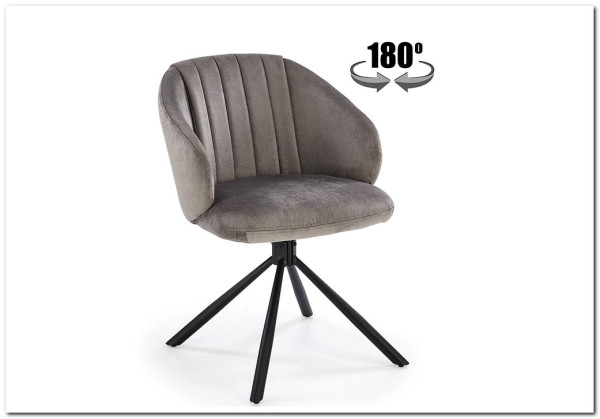 Стул кухонный Halmar K533 (серый/черный)} заказать в Курске по цене 16 850 руб. с доставкой в Курск