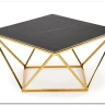 Стол журнальный Halmar FELICIA (черный мрамор/золотой} заказать в Курске по цене 28 383 руб. с доставкой в Курск
