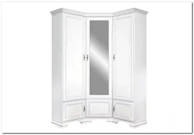 Шкаф угловой Кентаки SZFN5D белый BRW