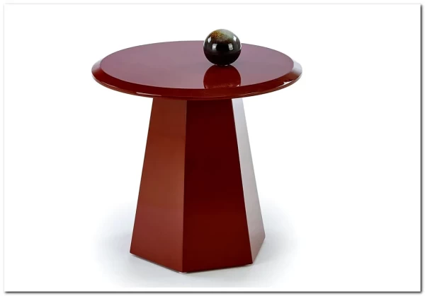 Стол журнальный Halmar LOCA (бордовый)} заказать в Курске по цене 13 305 руб. с доставкой в Курск