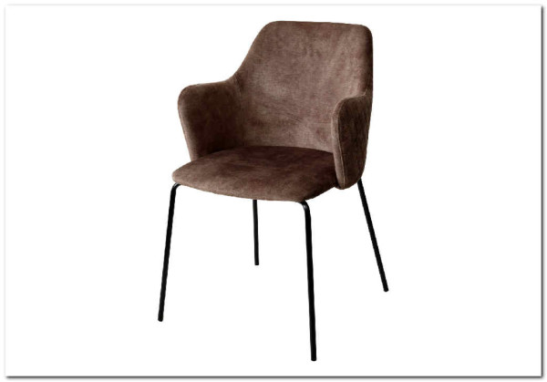 Стул AMARETTO VBP208 античный серо-бежевый/ черный каркас} заказать в Курске по цене 7 500 руб. с доставкой в Курск