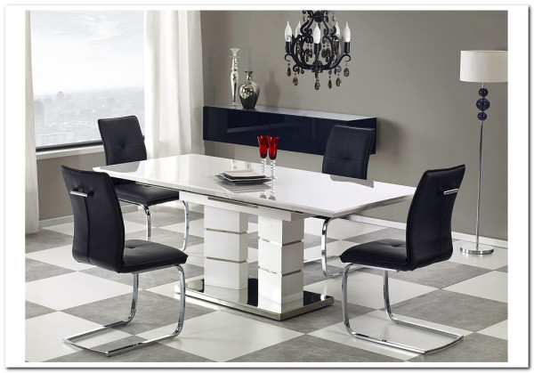 Стол обеденный Halmar LORD, раскладной (белый)} заказать в Курске по цене 99 969 руб. с доставкой в Курск