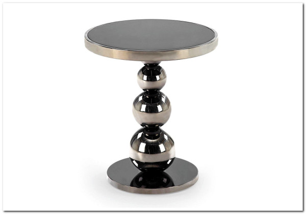 Стол журнальный Halmar CARLA (черный/серебряный)} заказать в Курске по цене 21 713 руб. с доставкой в Курск