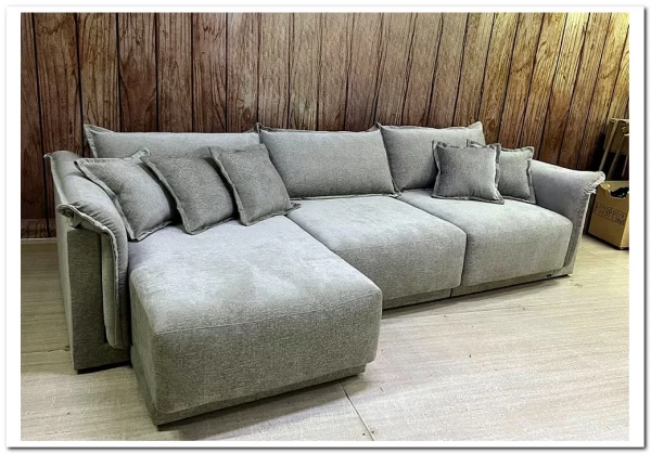 Диван Борнео с оттоманкой} заказать в Курске по цене 123 000 руб. с доставкой в Курск