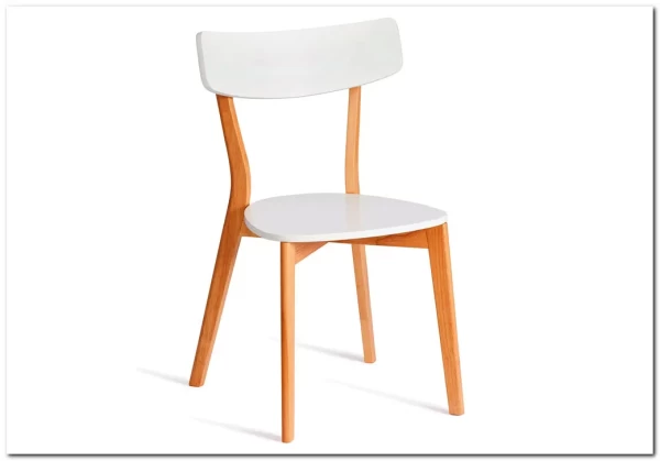 Стул Claire White (Белый) / Natural (натуральный)} заказать в Курске по цене 6 210 руб. с доставкой в Курск