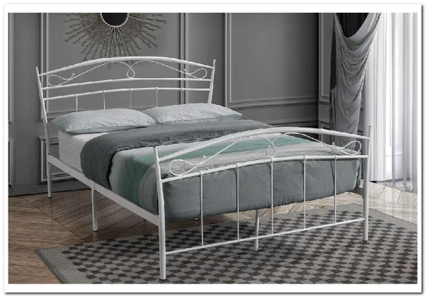 Кровать SIGNAL SIENA 120/200 (белый)} заказать в Курске по цене 34 036 руб. с доставкой в Курск